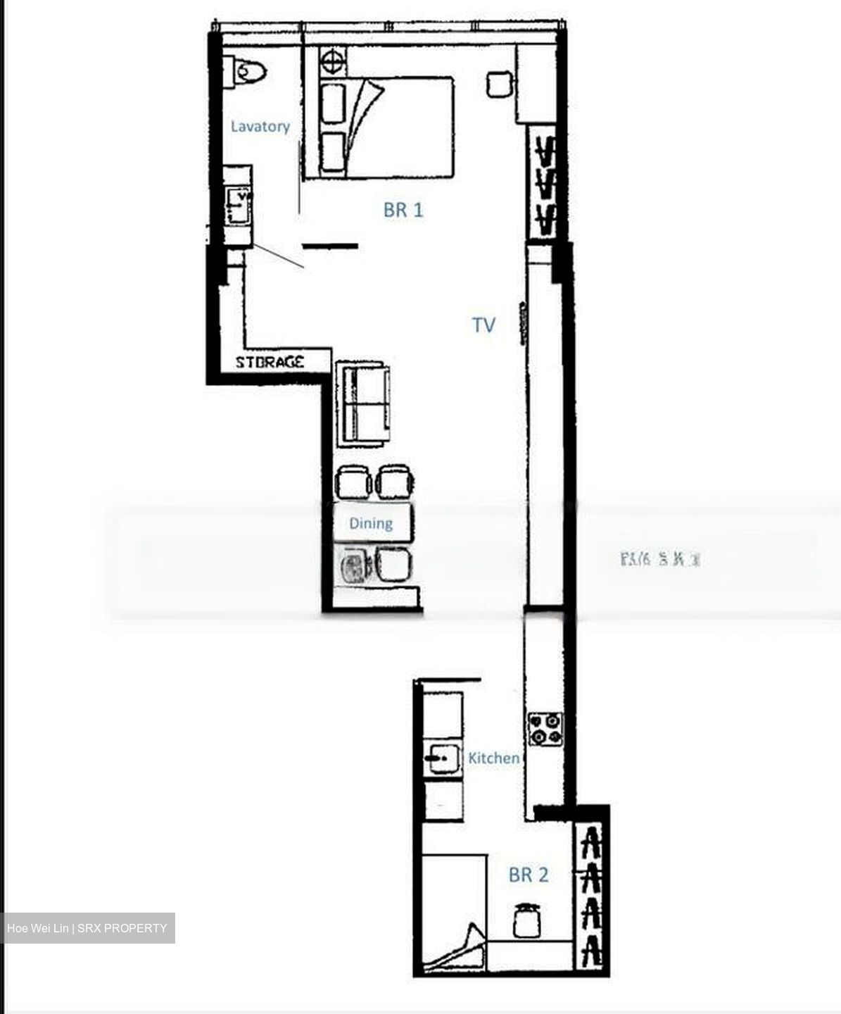 High Street Centre (D6), Apartment #458389261